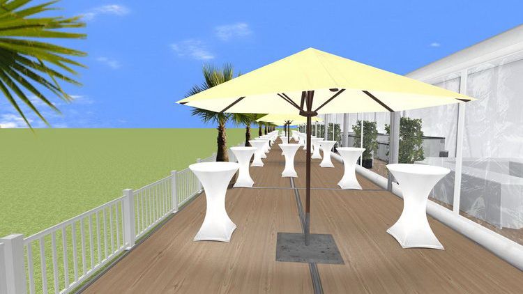 Virtuelle 3D Planung - Aussenbereich Terrasse